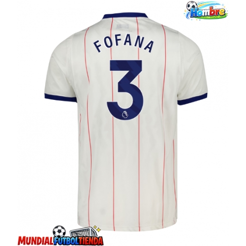 Camiseta Chelsea Wesley Fofana #3 Tercera Equipación Replica 2026-27 mangas cortas